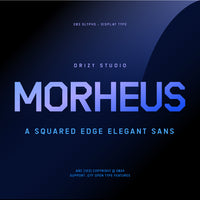 Morheus – Squared Edge Elegant Sans Font