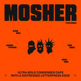 Mosher - Distressed Display Font