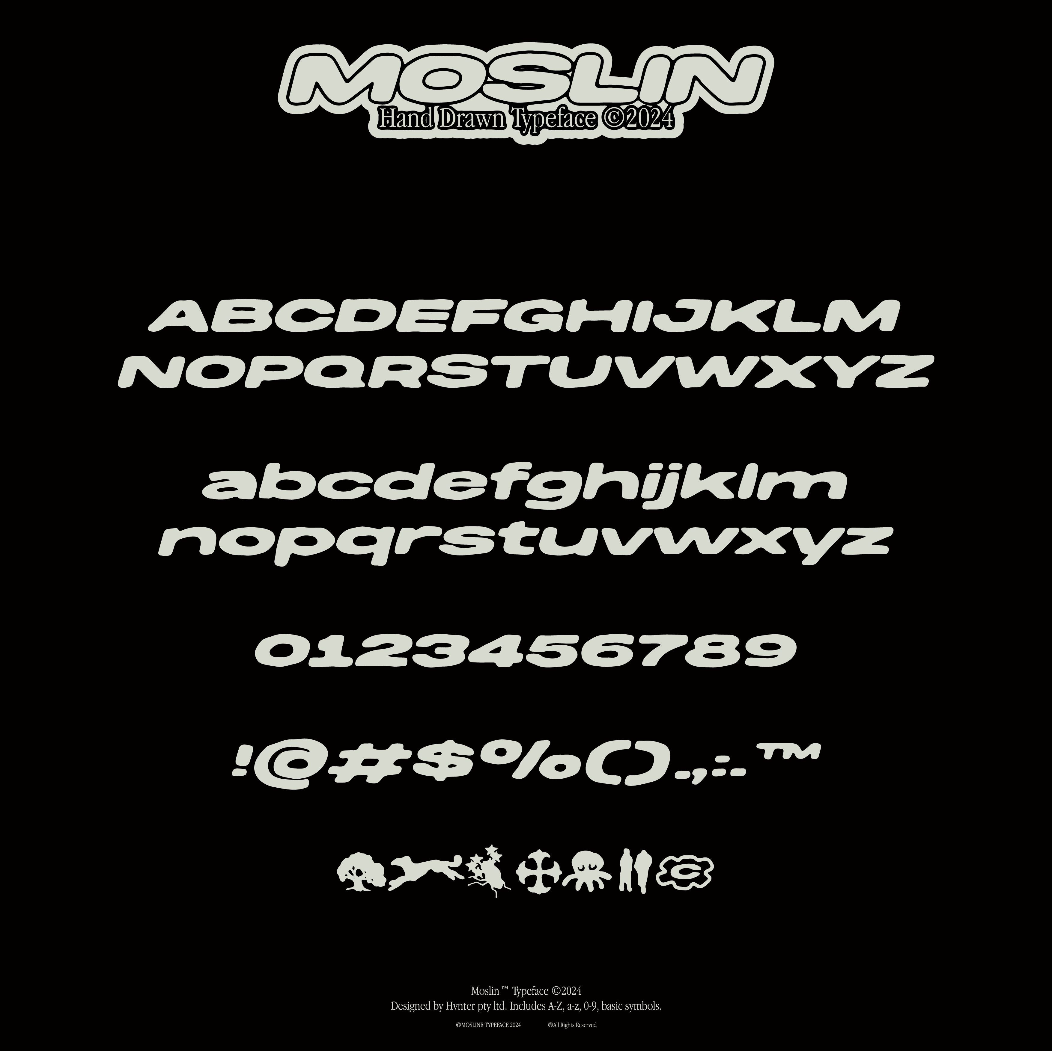 Moslin Typeface