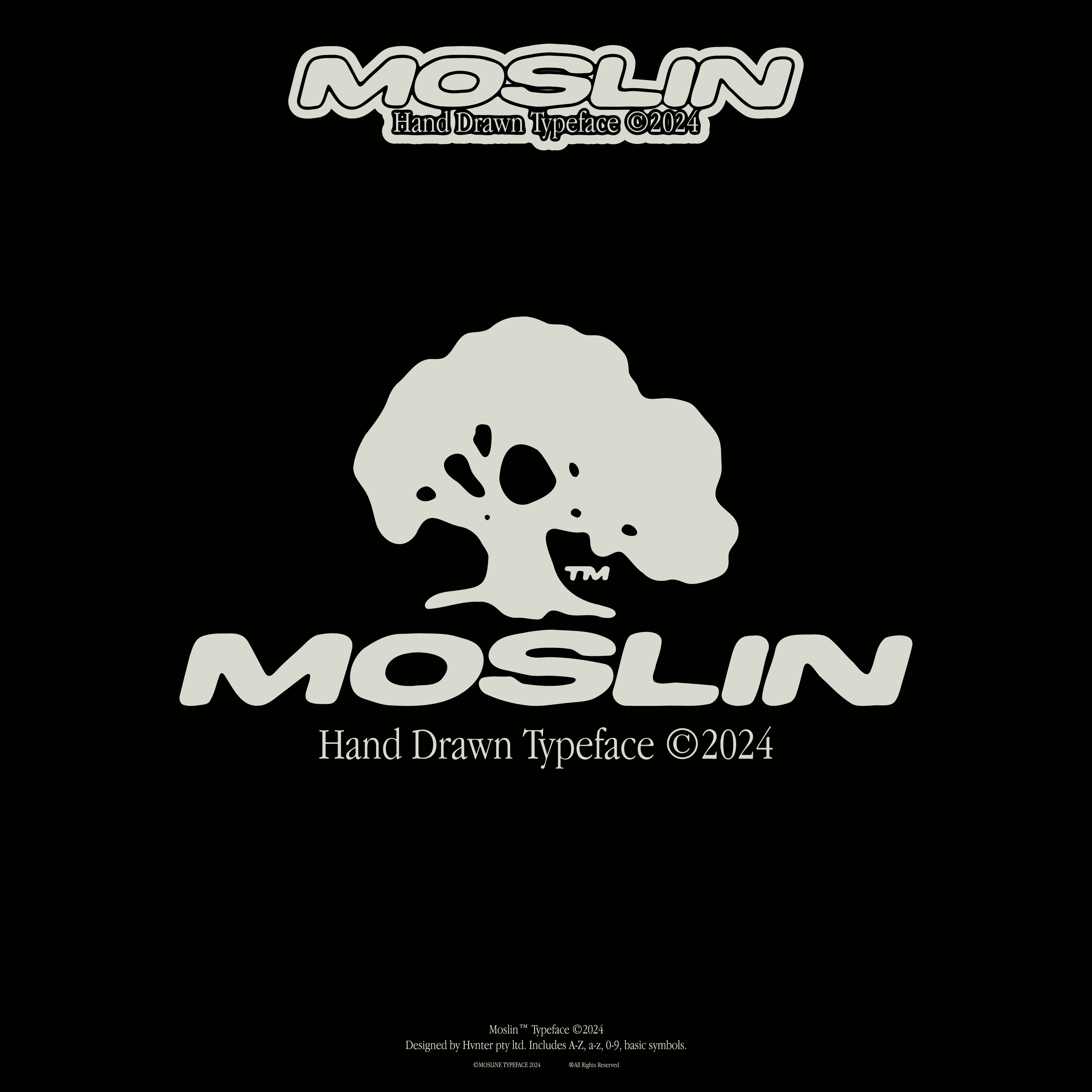 Moslin Typeface