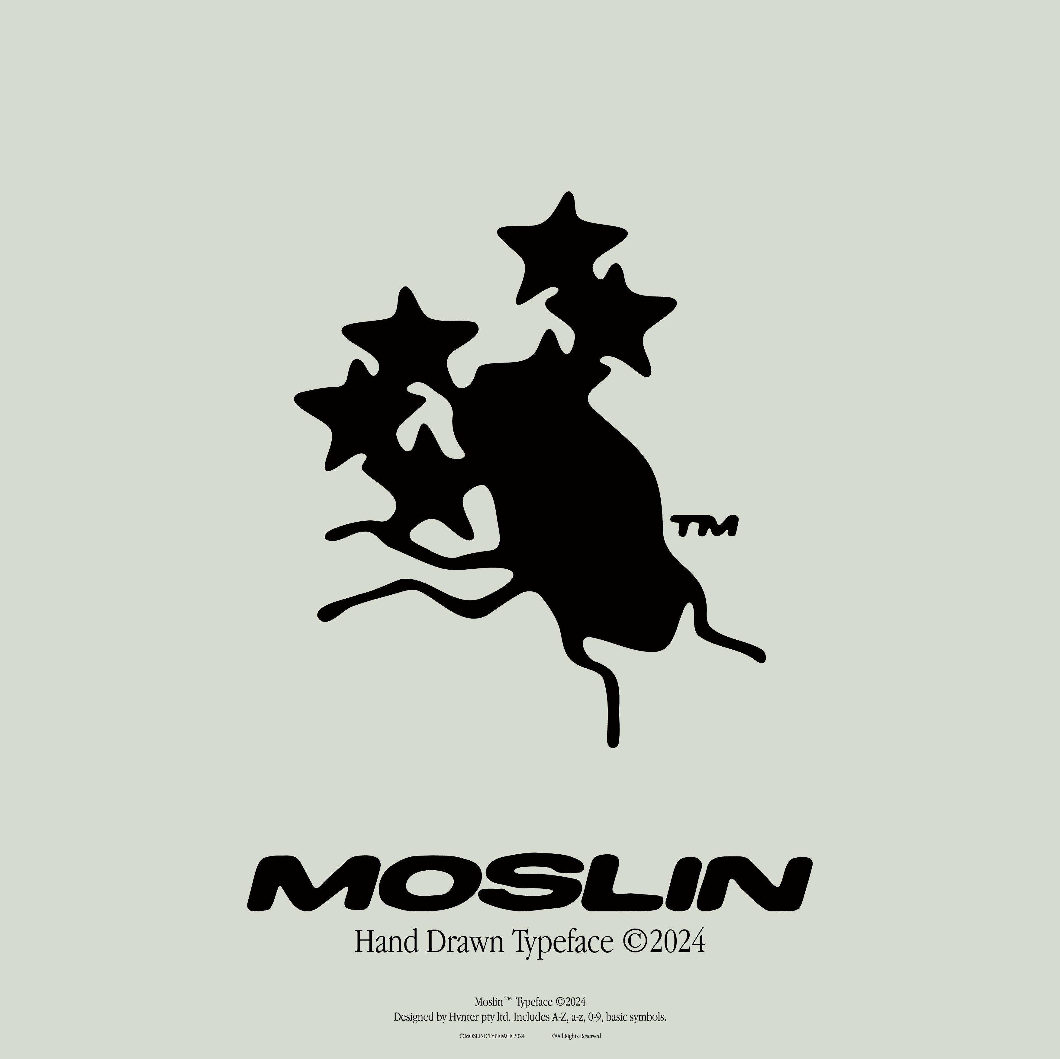 Moslin Typeface