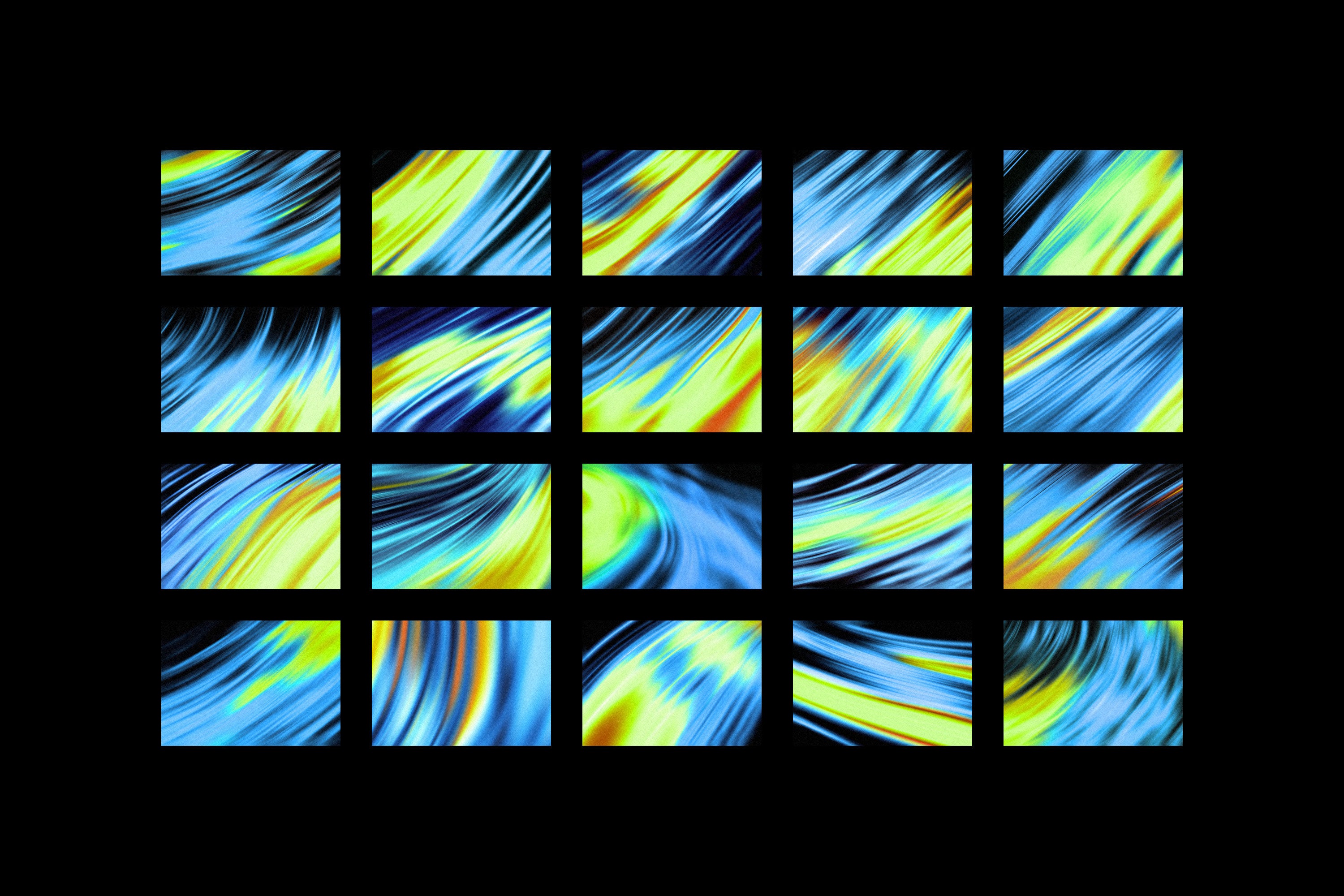 Motion Energy Gradient Backgrounds