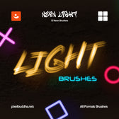 Multi-App Neon Light Brushes