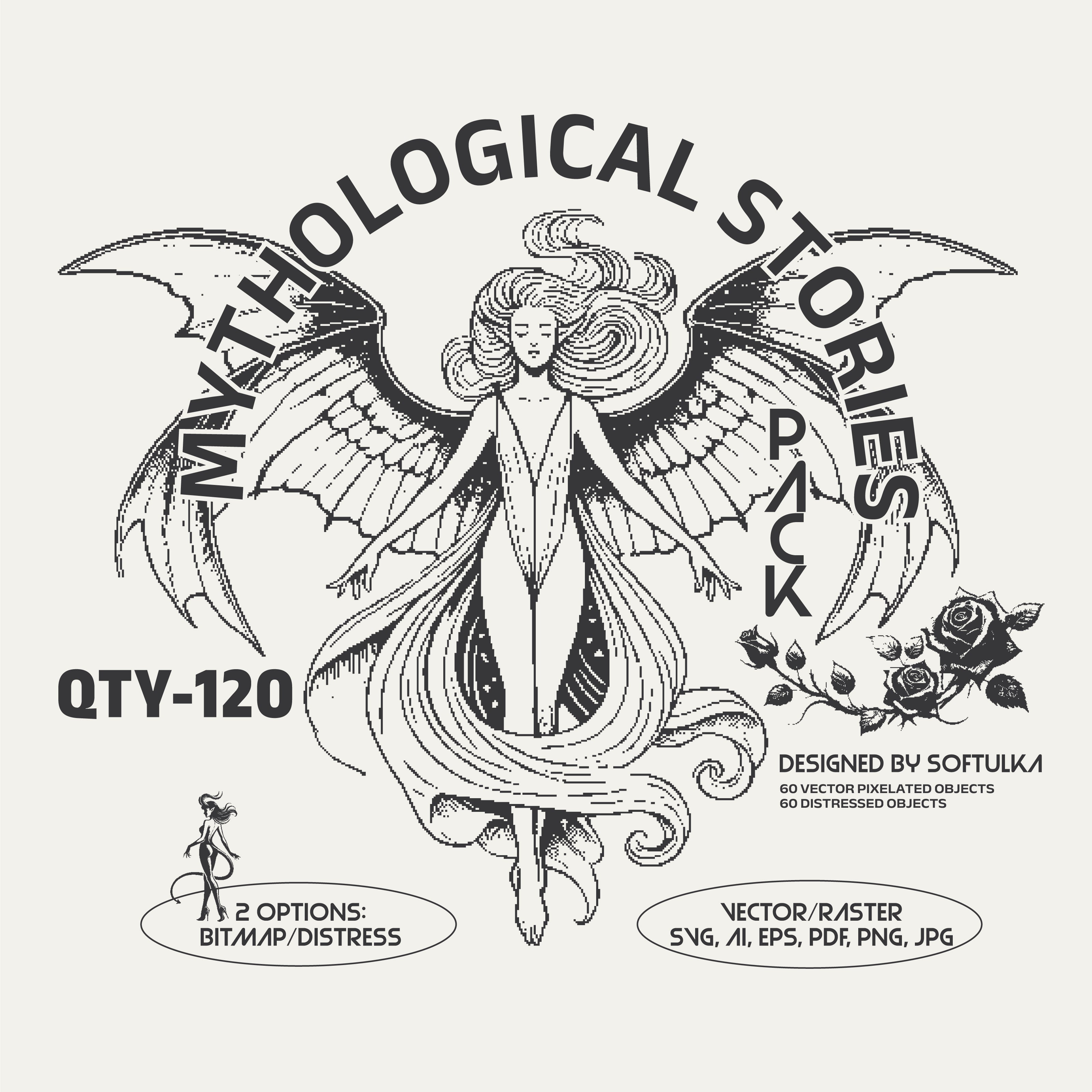 Mythological Stories Vector Pack