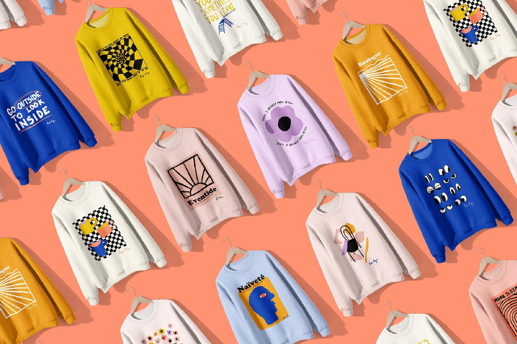 Naive Art Clipart + Posters