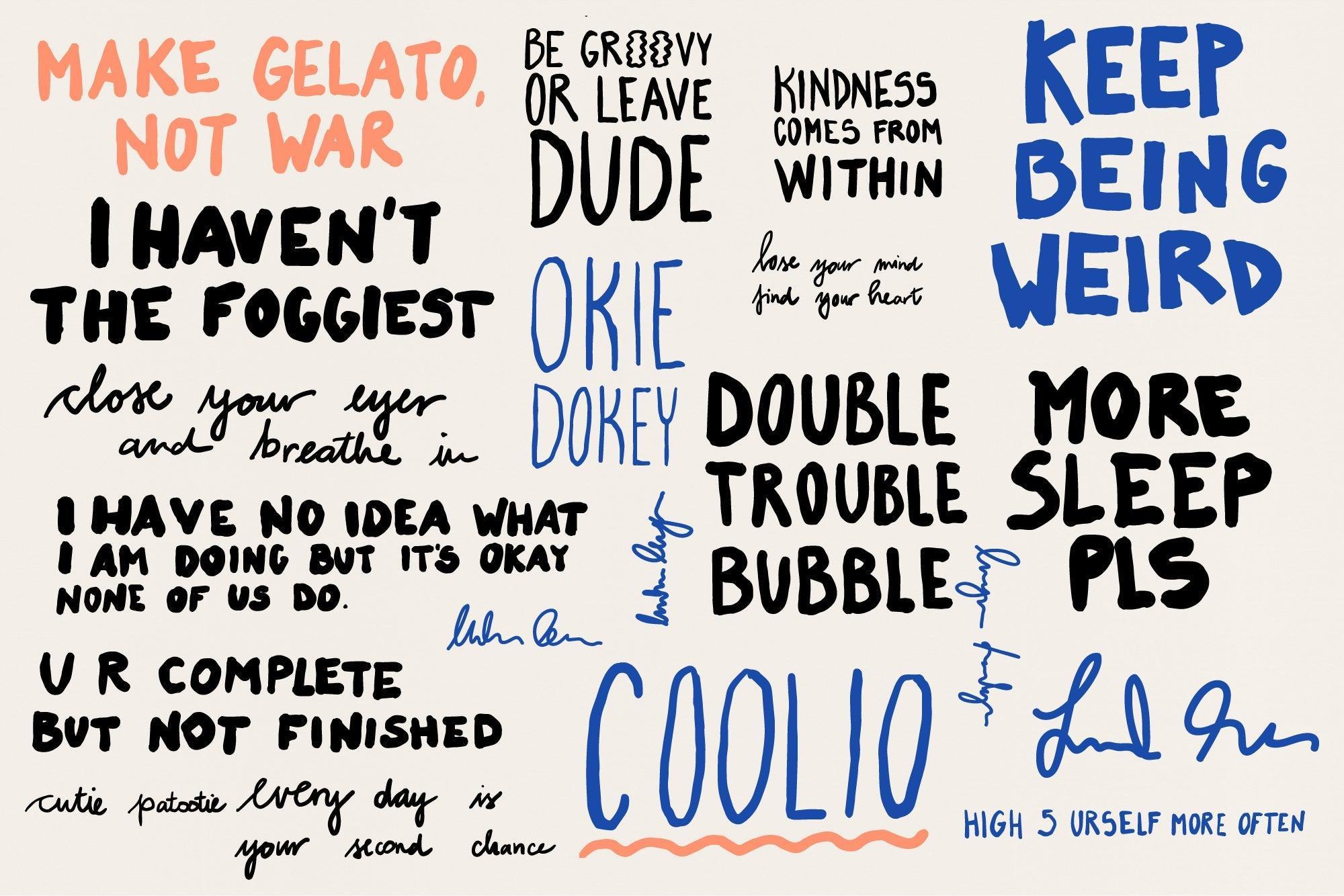 Naive Art Clipart + Posters