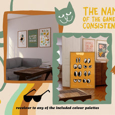 Naive Art Clipart + Posters