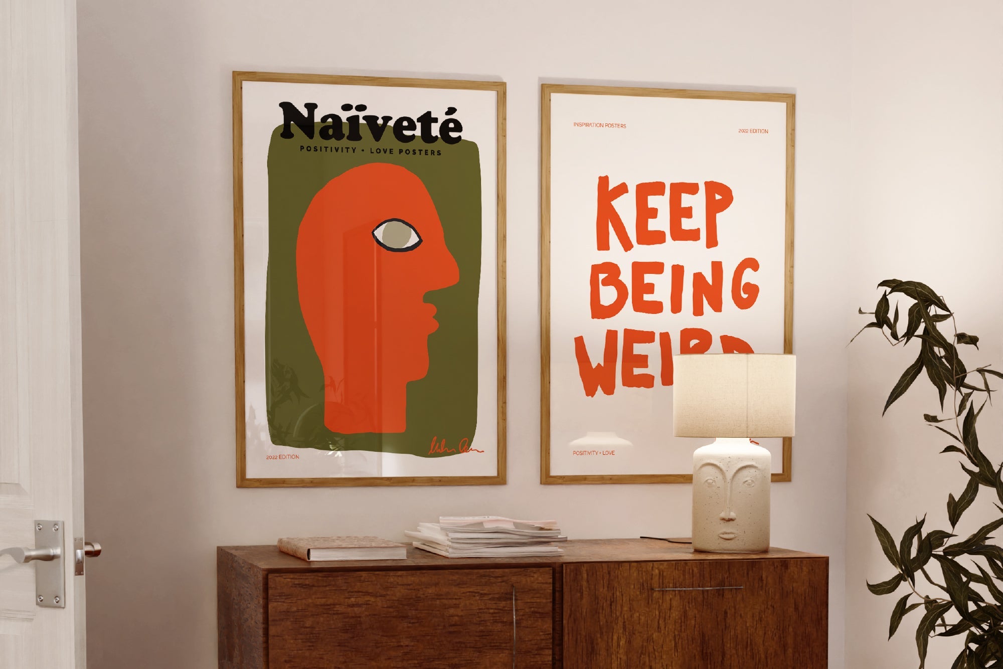 Naive Art Clipart + Posters