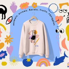 Naive Art Clipart + Posters