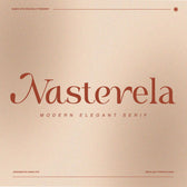 Nasterela Modern Elegant Serif Font