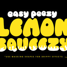 Nasty Habit - A Bubble Font that’s Naughty or Nice!