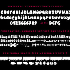 Nasty Habit - A Bubble Font that’s Naughty or Nice!