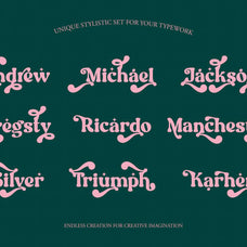 NCL Aekabih Muskey - Retro Groovy Bold Font