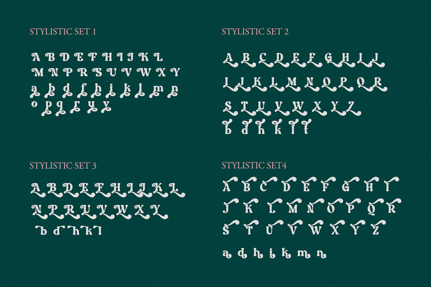 NCL Aekabih Muskey - Retro Groovy Bold Font