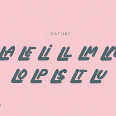 NCL AMORE BENKOVA - Bold Brush Playful Display Font