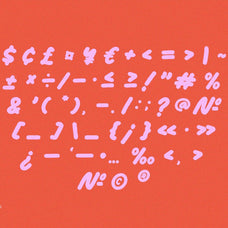 NCL AMORE BENKOVA - Bold Brush Playful Display Font