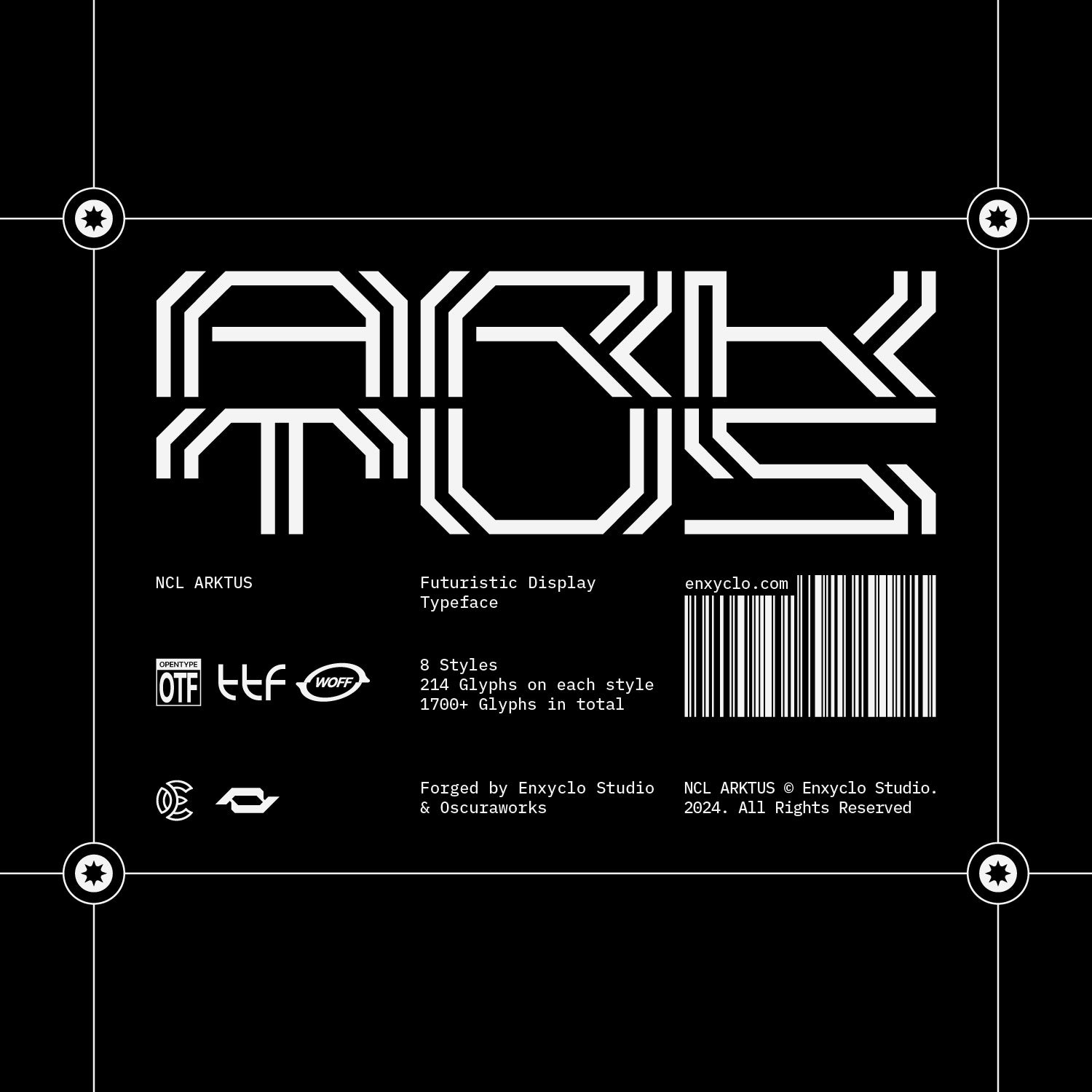 NCL Arktus Font Family