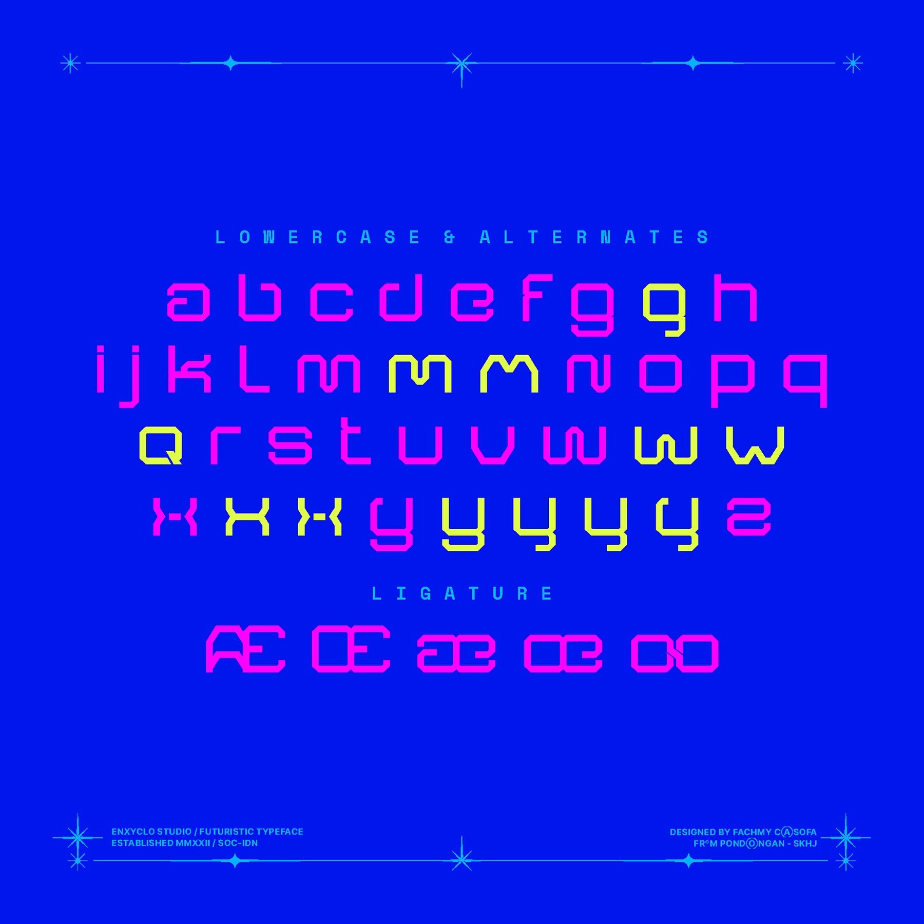 NCL ARSEGZONE - Modern Futuristic Font