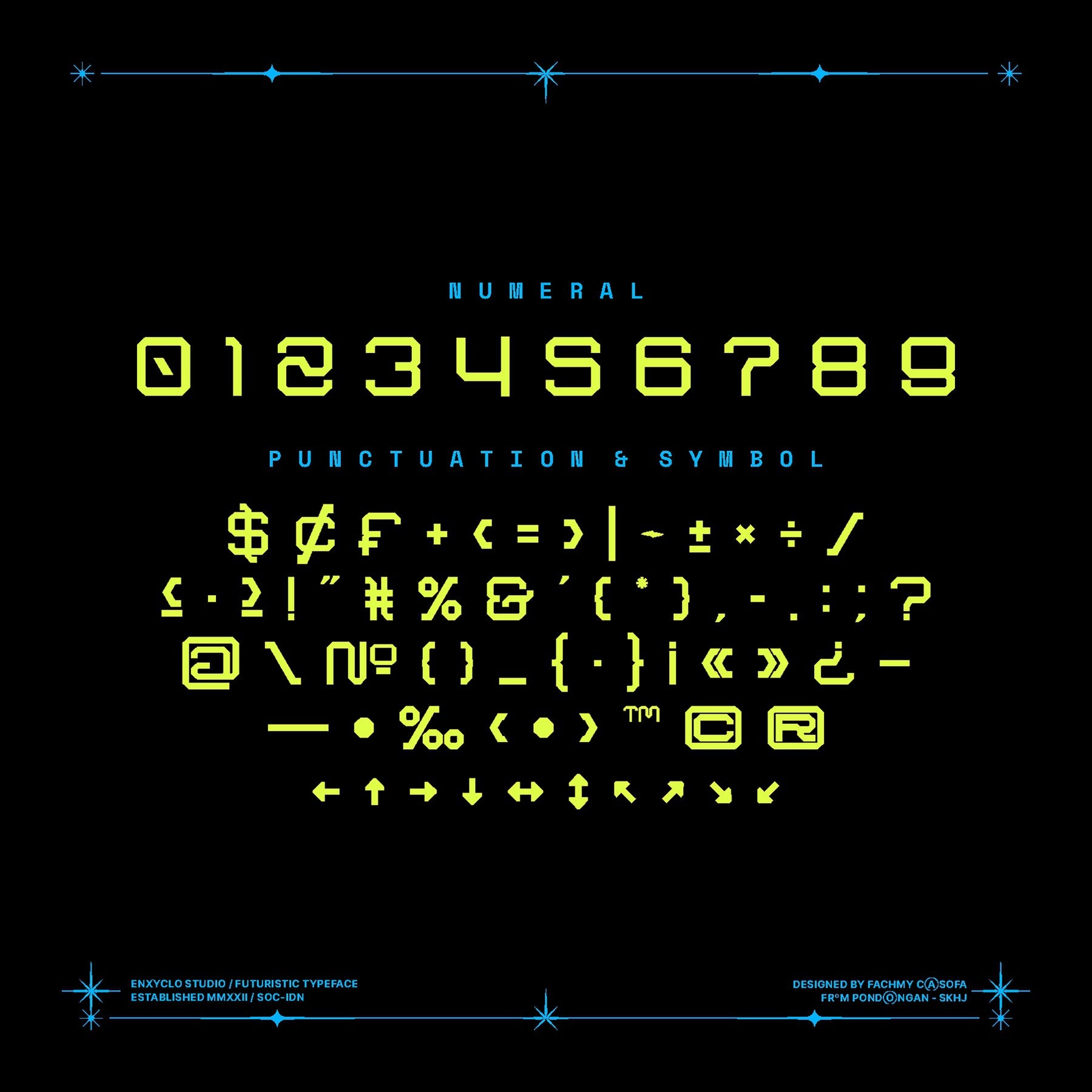 NCL ARSEGZONE - Modern Futuristic Font