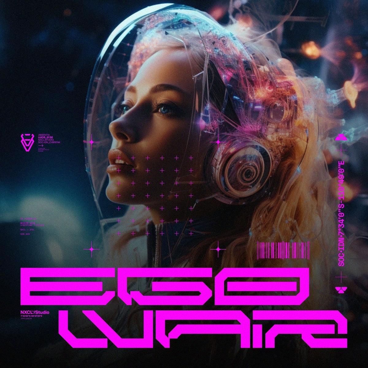 NCL BRAYQOSE EXPANDED - Cyberpunk Futuristic Font