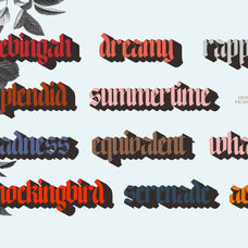 NCL Enigmatic Waesbendiy - Modern Medieval Blackletter Font