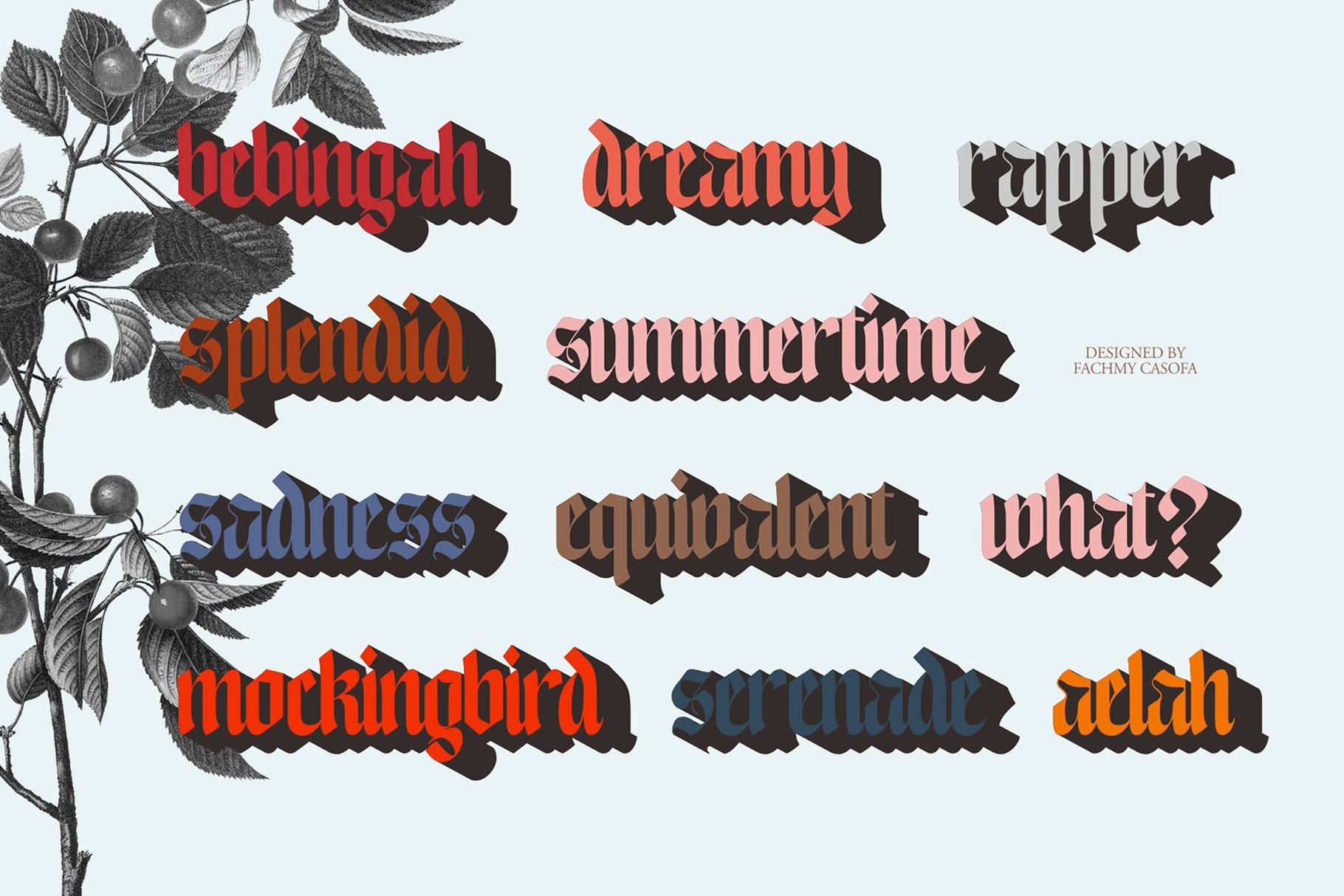 NCL Enigmatic Waesbendiy - Modern Medieval Blackletter Font