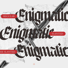 NCL Enigmatic Waesbendiy - Modern Medieval Blackletter Font