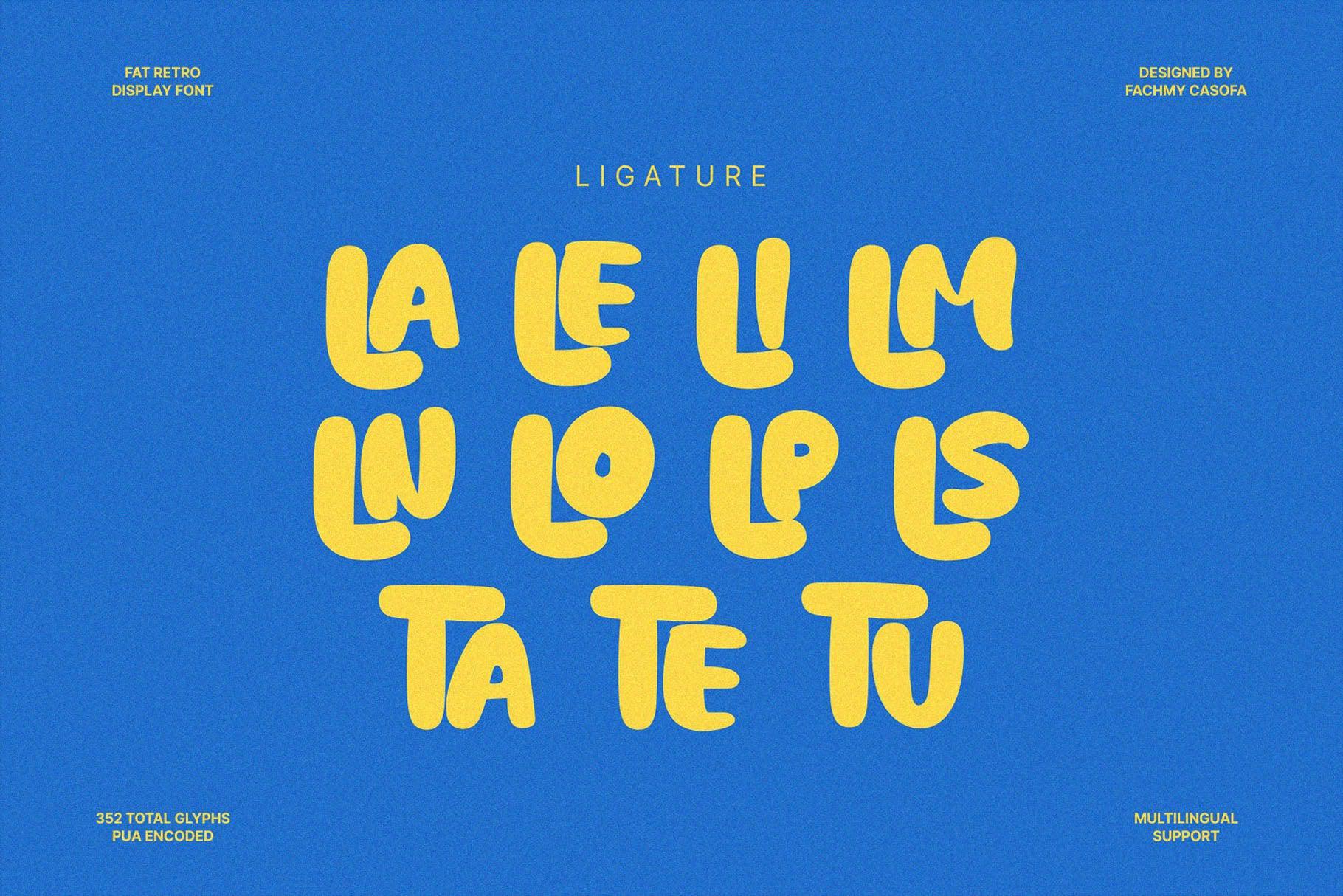 NCL Fatboy Onishuke - Fat Retro Font