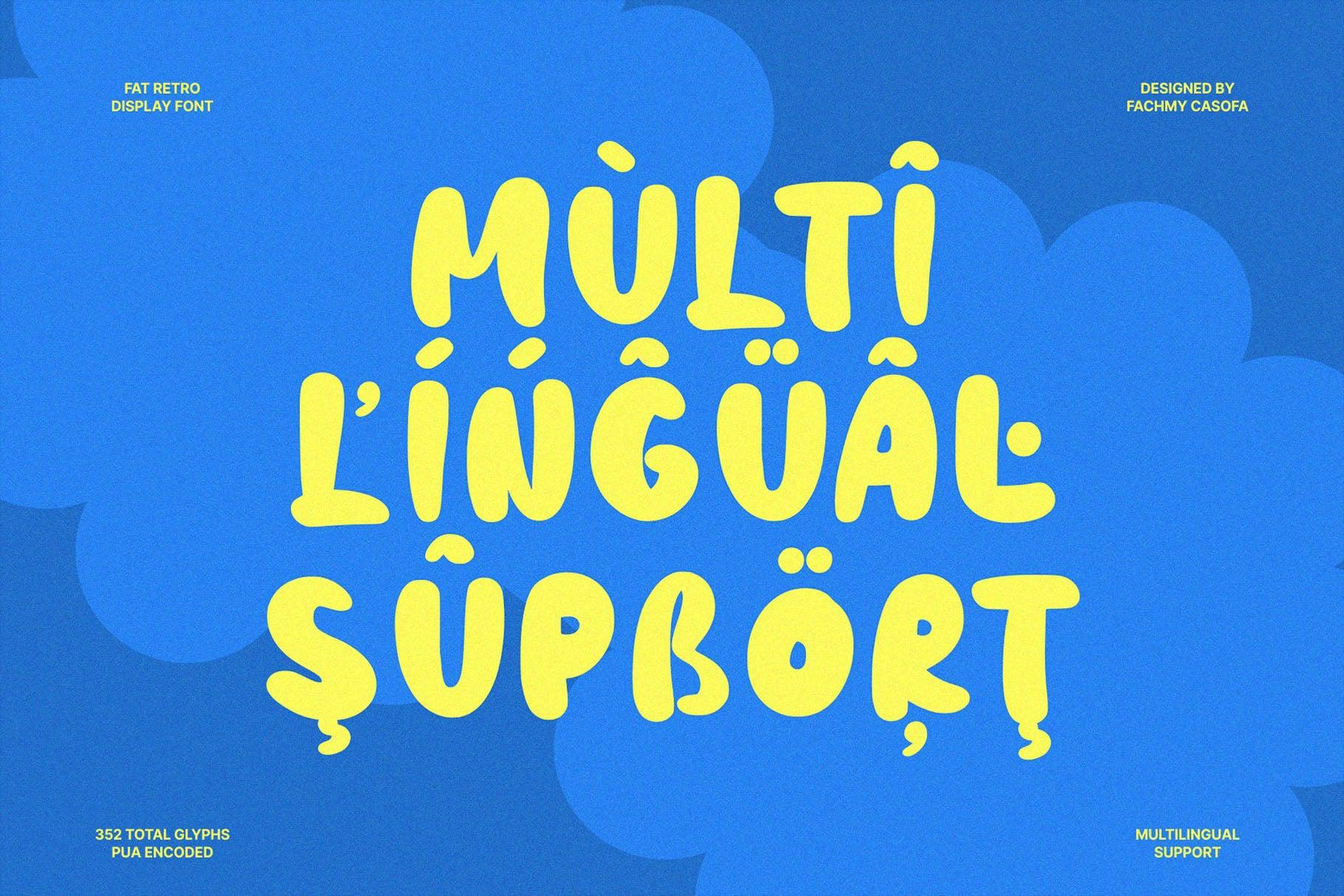 NCL Fatboy Onishuke - Fat Retro Font