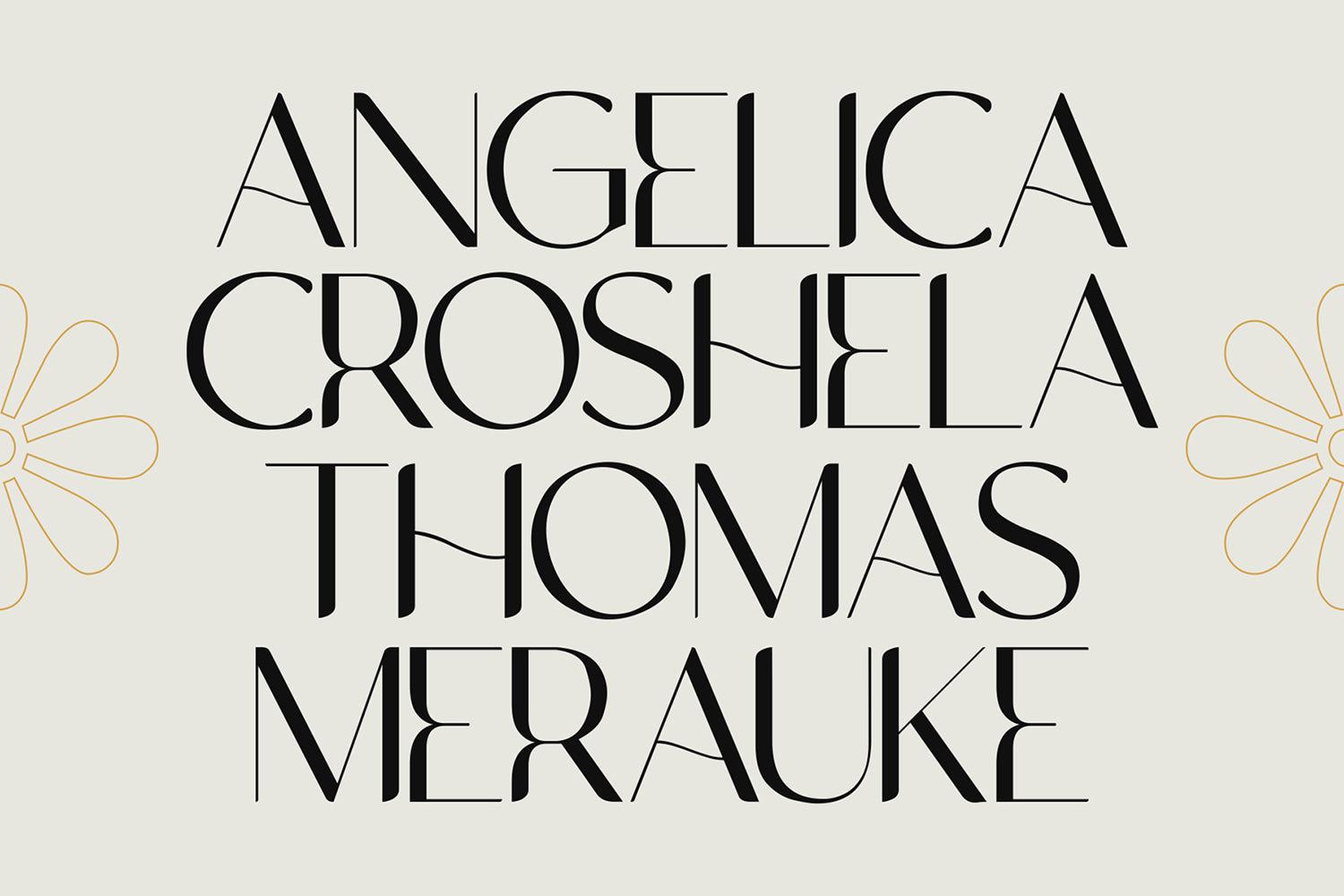 NCL Gasdrifo - Modern Elegant Font