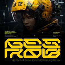 NCL GESROB - Cyberpunk Futuristic Mecha Font