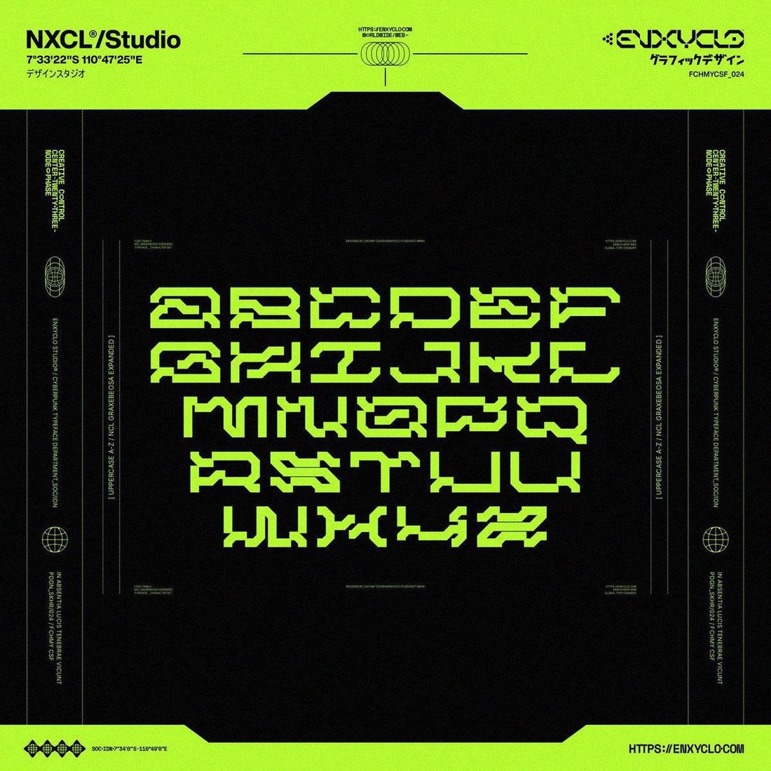 NCL Graxebeosa Expanded - Cyberpunk Futuristic Techno Mecha Font by ...