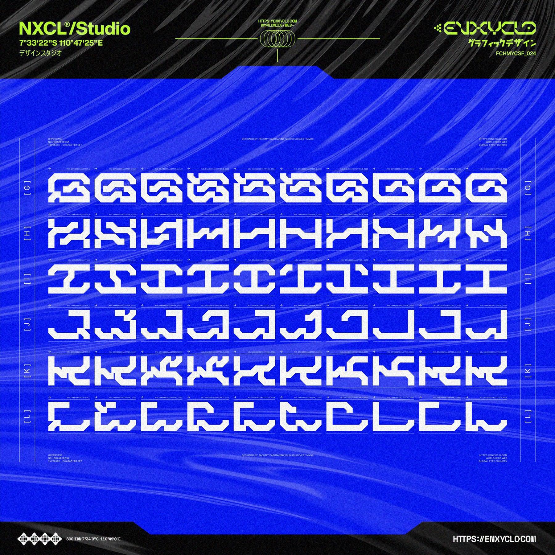 NCL Graxebeosa Font Family