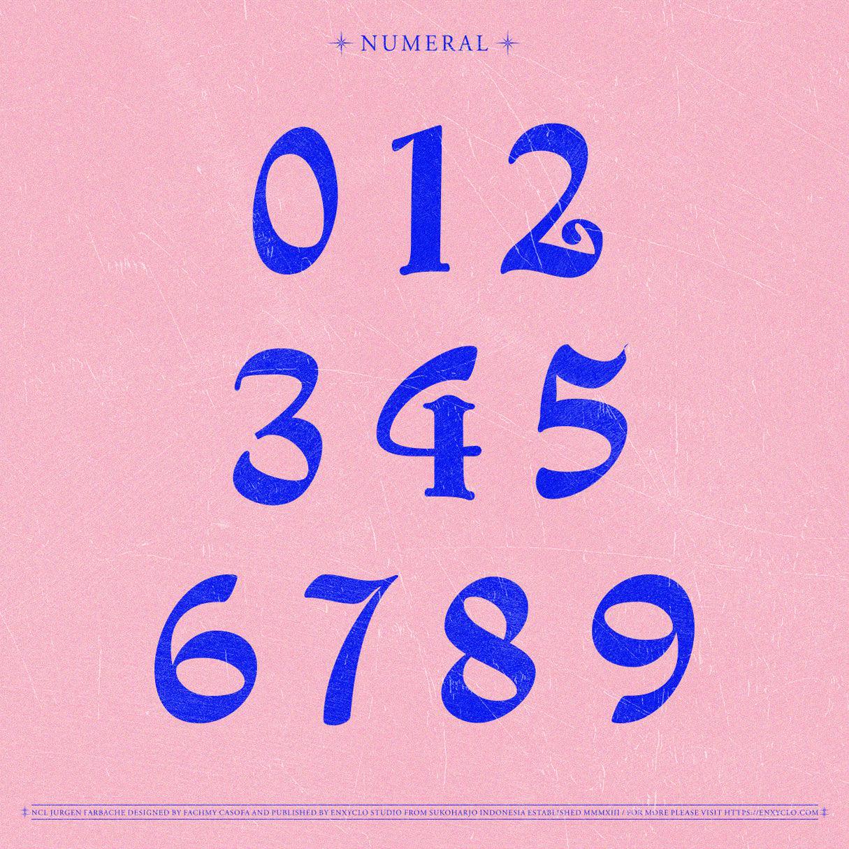 NCL Jurgen Farbache - Medieval Rounded Blackletter