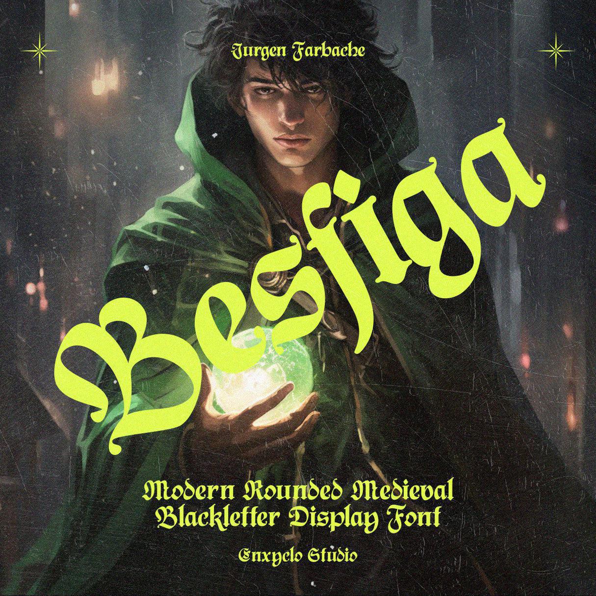 NCL Jurgen Farbache - Medieval Rounded Blackletter