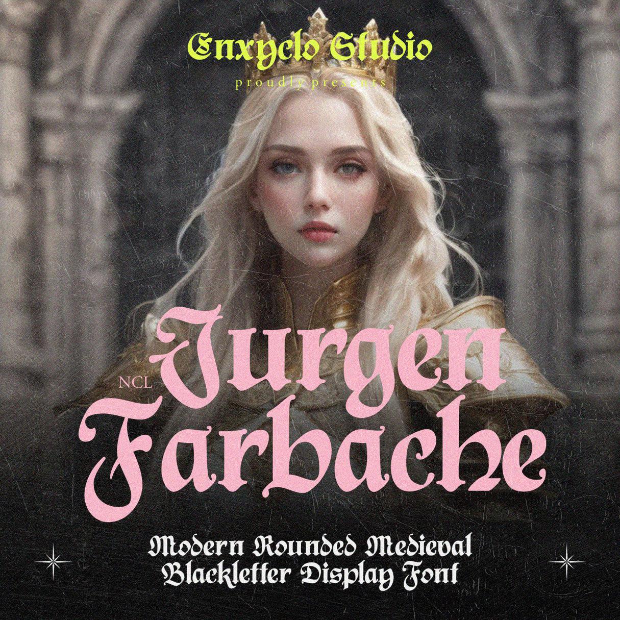 NCL Jurgen Farbache - Medieval Rounded Blackletter
