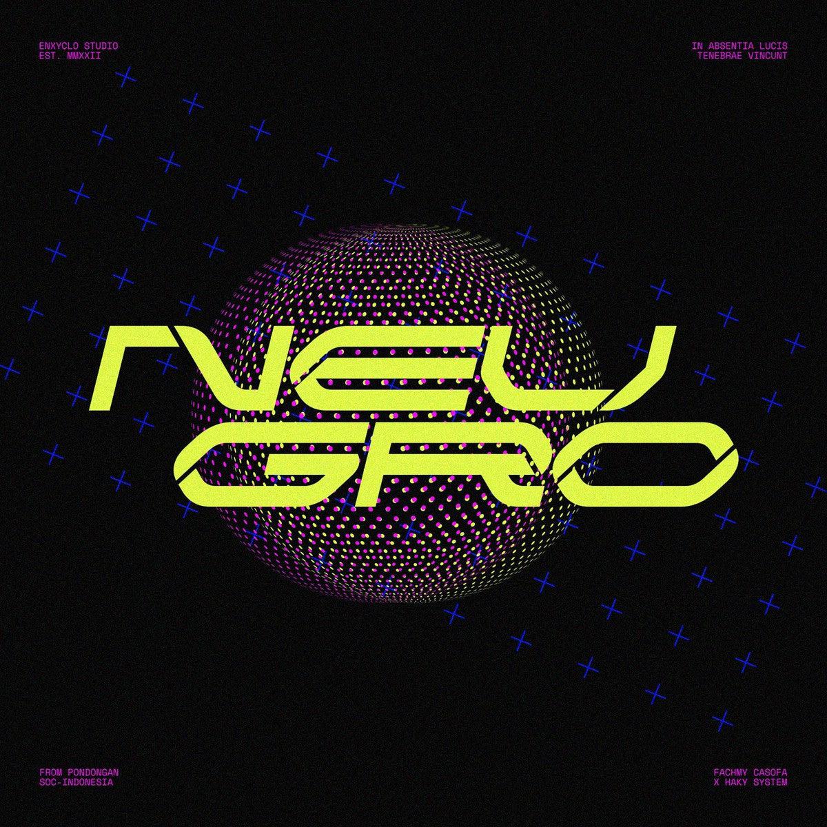 NCL KEMGOR - Cyberpunk Font