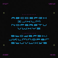 NCL KEMGOR - Cyberpunk Font
