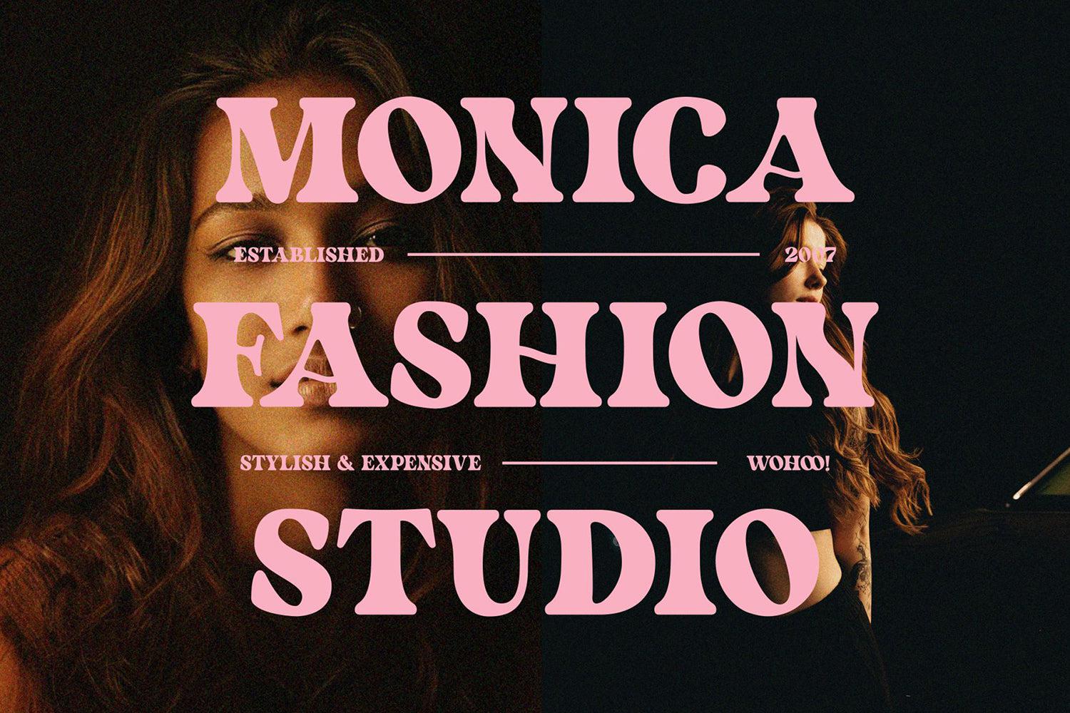 NCL Kerih Moady - Retro Groovy Bold Font