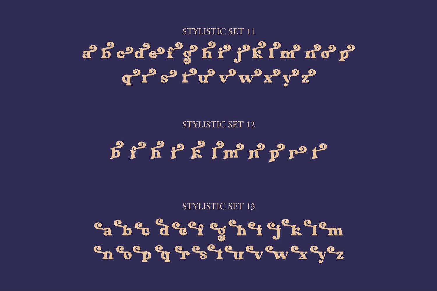 NCL Kerih Moady - Retro Groovy Bold Font