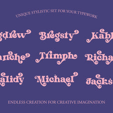 NCL Kerih Moady - Retro Groovy Bold Font