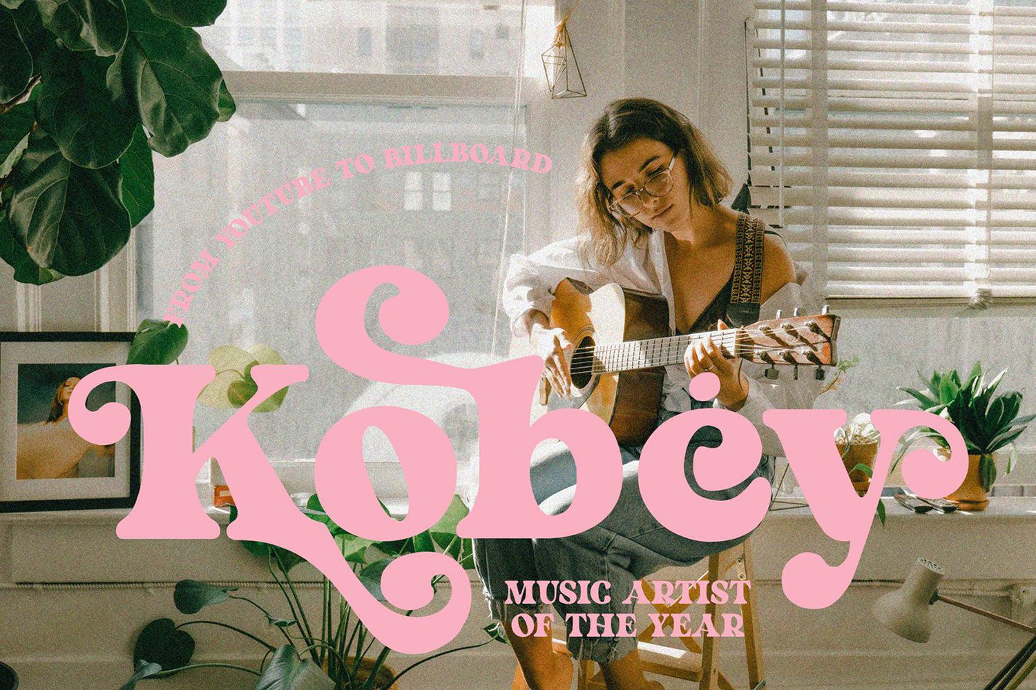 NCL Kerih Moady - Retro Groovy Bold Font