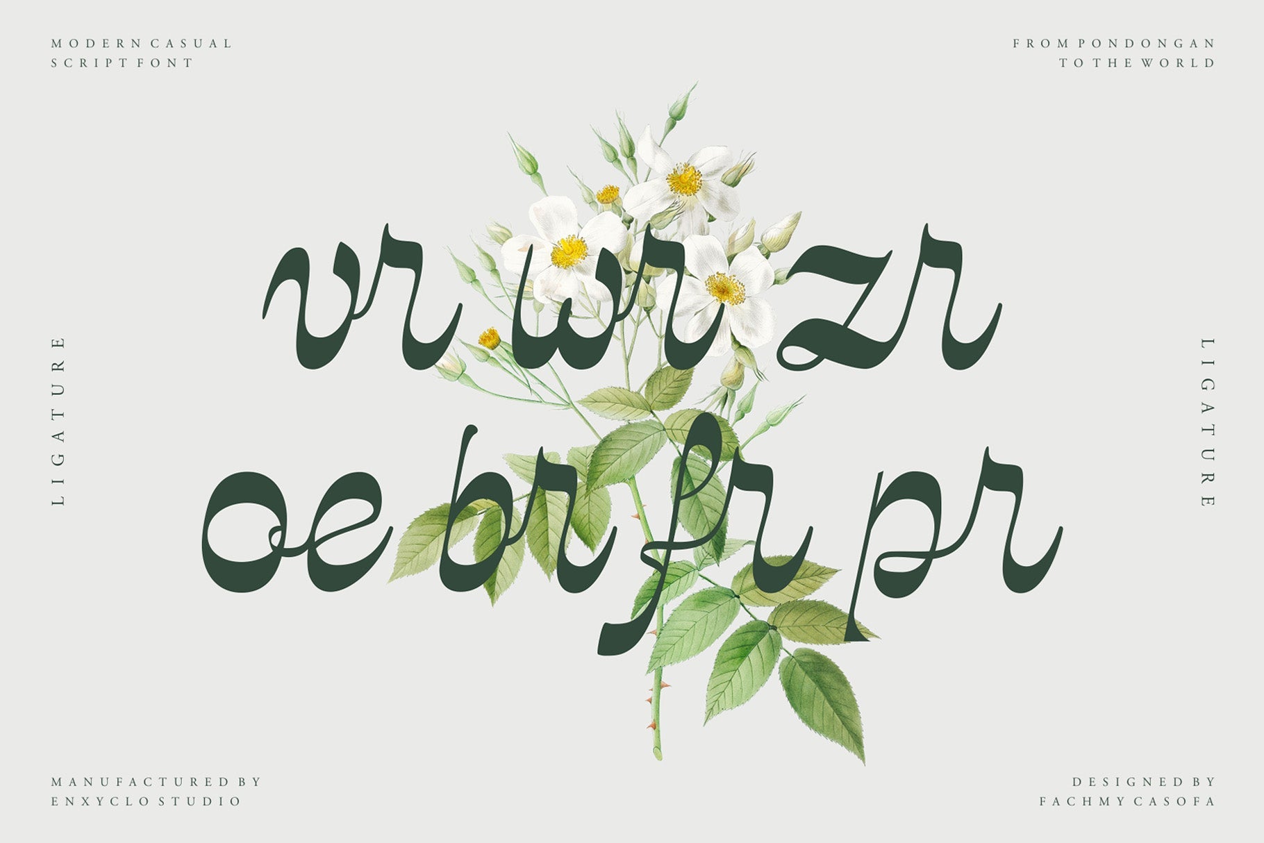 NCL Kisgade - Modern Script Font