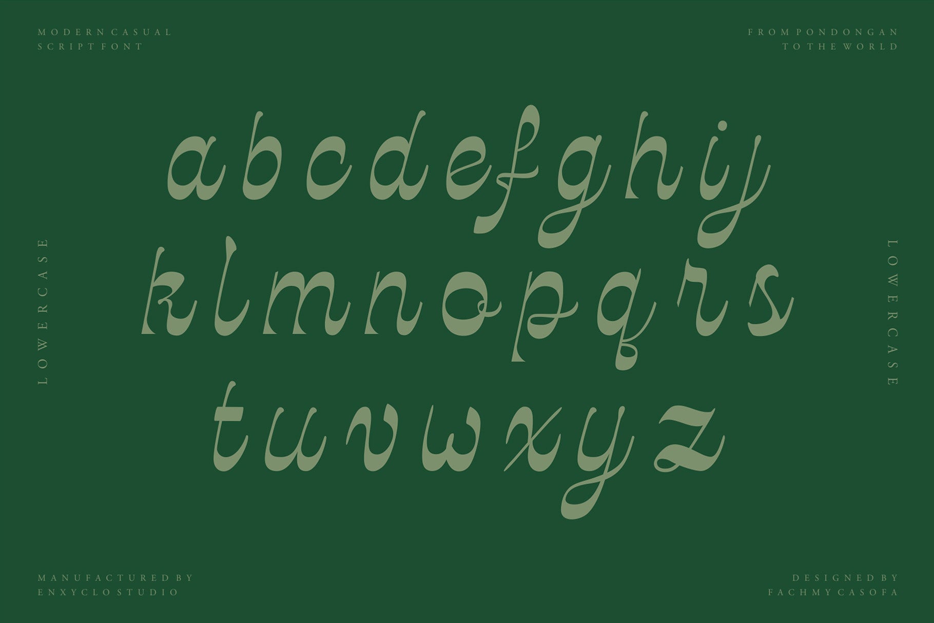 NCL Kisgade - Modern Script Font