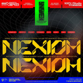 NEXIOM — Futuristic Mecha Font Family