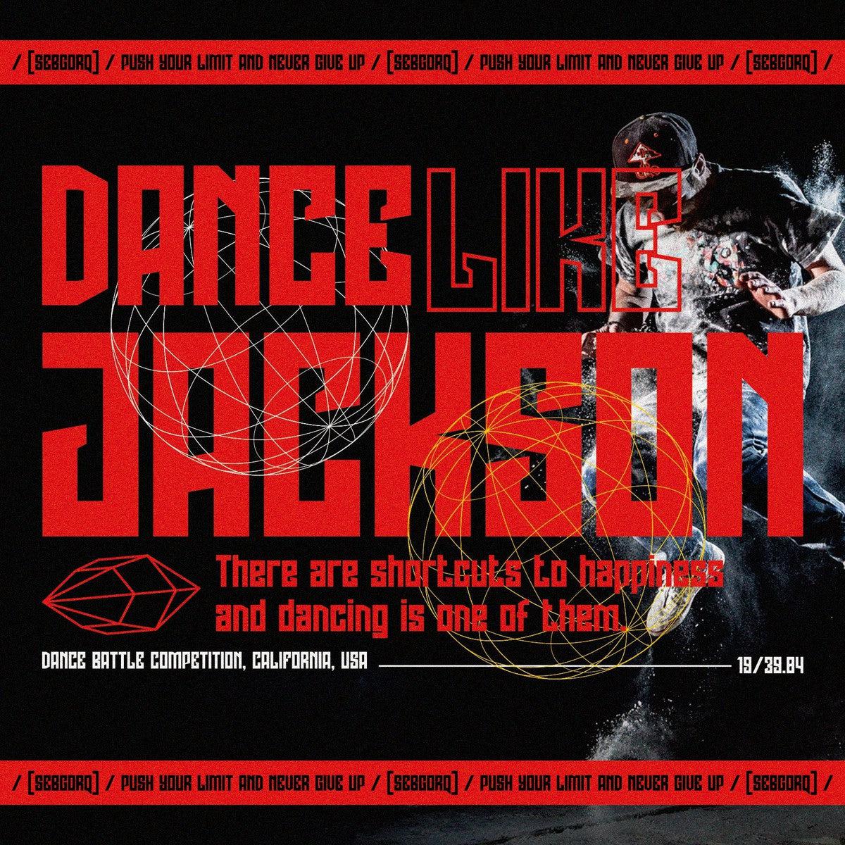 NCL Sebgorq - Urban Font