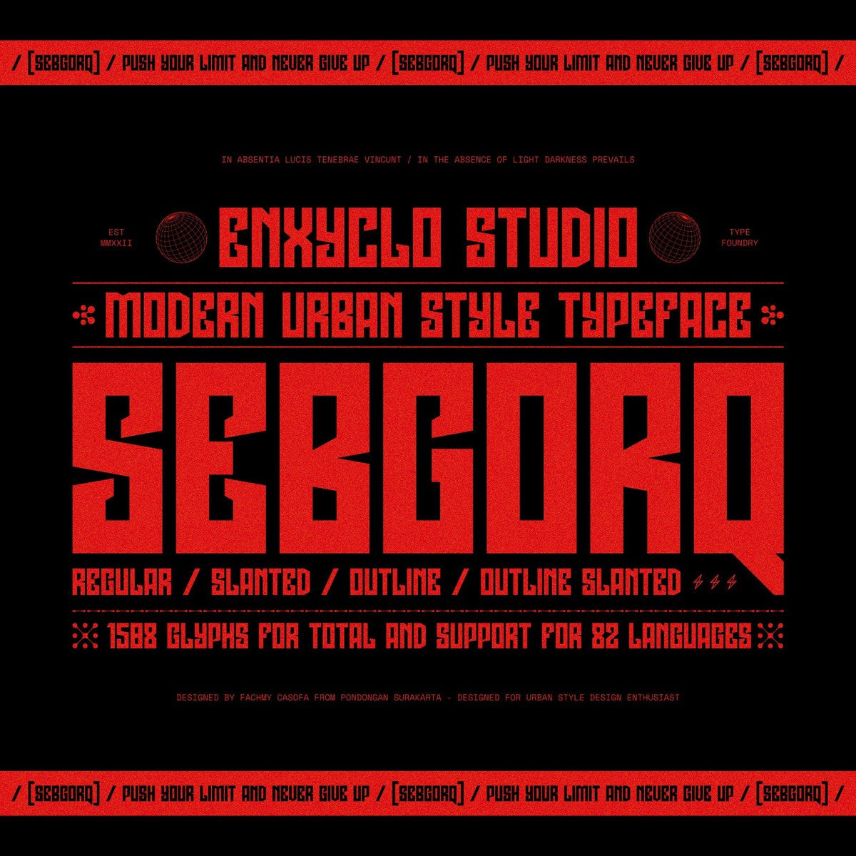 NCL Sebgorq - Urban Font