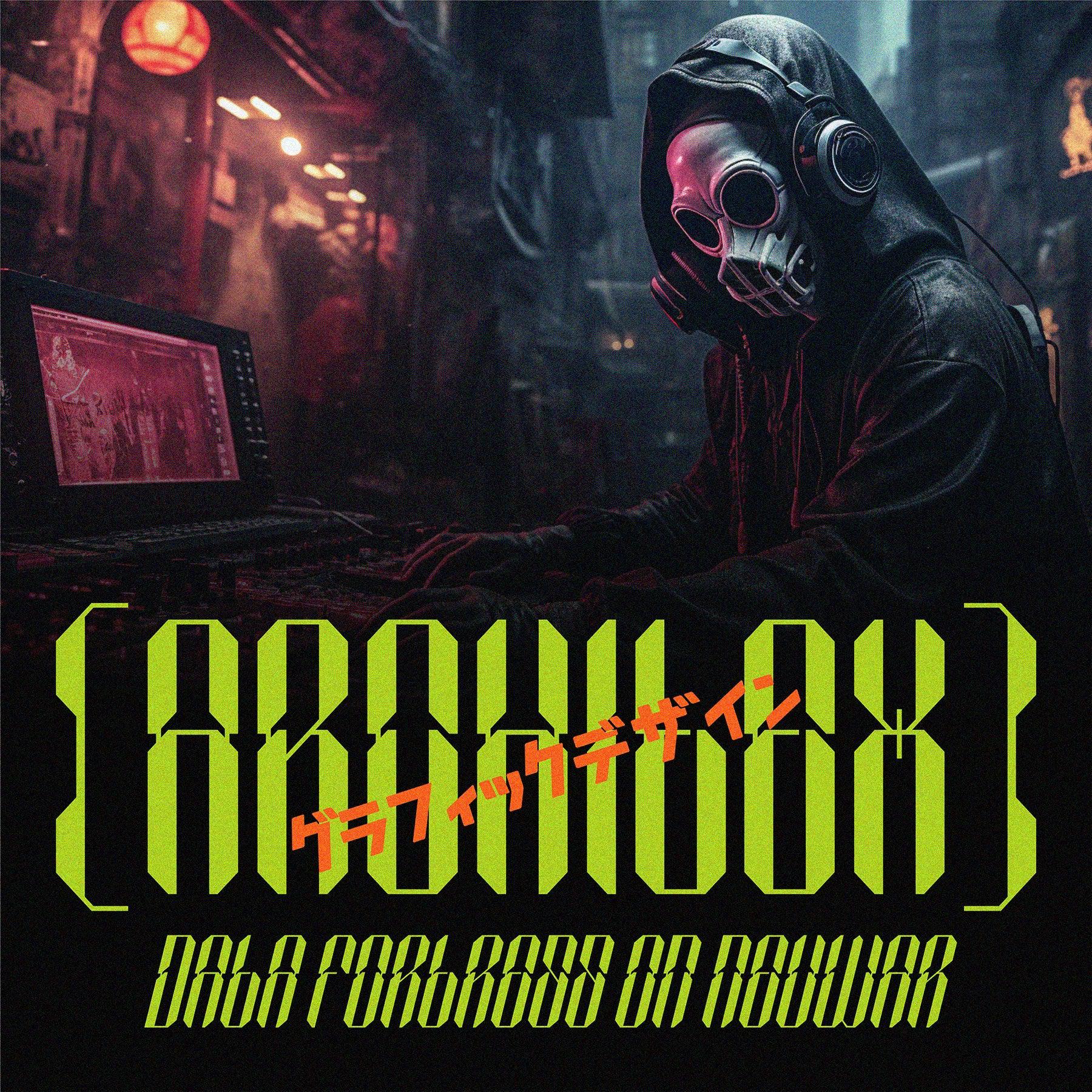 NCL Sephyrok - Cyberpunk Futuristic Tech Condensed Font