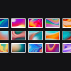 Nebula Abstract Gradient Textures