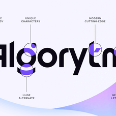 Necktar – Futuristic Logo Font by Dareco Studio, preview 10